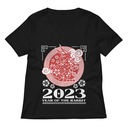Chinese Lunar Year - Rabbit Women's Relaxed V-Neck T-Shirt
