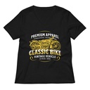 Classic Bike Women's Relaxed V-Neck T-Shirt