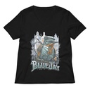 Classic Bird  Women's Relaxed V-Neck T-Shirt