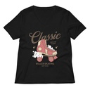 Classic Roller Skating - Sports Apparel Women's Relaxed V-Neck T-Shirt