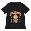 Colorado Raptors - Rugby Sports Team Women's Relaxed V-Neck T-Shirt