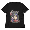 Dancing Our Last Dance - Halloween Women's Relaxed V-Neck T-Shirt