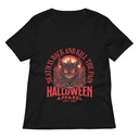 Death is Back Women's Relaxed V-Neck T-Shirt