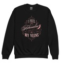 Adrenaline in my Veins - Victorian Youth Crew Neck Sweatshirt