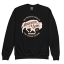 Anderson & Sons Leather Clothing - Buffalo Youth Crew Neck Sweatshirt