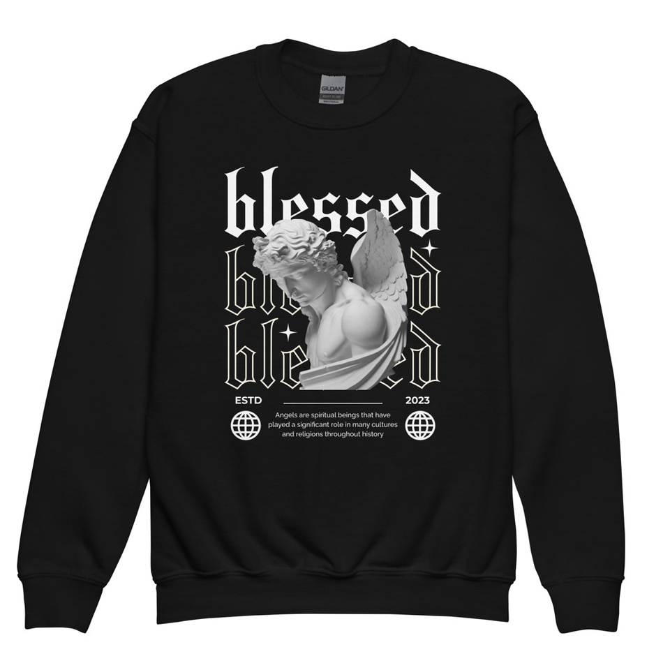 Angel Youth Crew Neck Sweatshirt