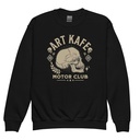 Art Kafe Motor Club Youth Crew Neck Sweatshirt