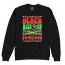 Black History Month Youth Crew Neck Sweatshirt