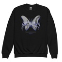 Butterfly Youth Crew Neck Sweatshirt