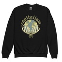Capitalism - Earth Youth Crew Neck Sweatshirt