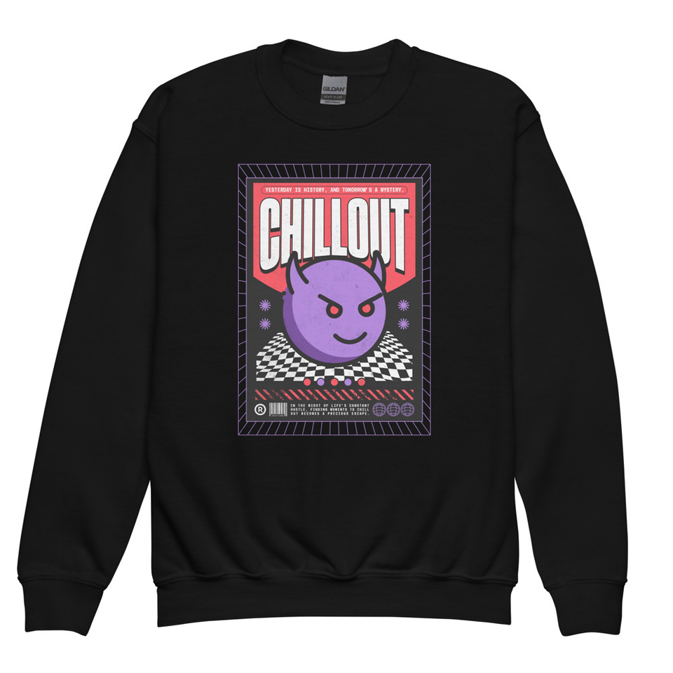 Chillout Streetwear Youth Crew Neck Sweatshirt