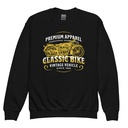 Classic Bike Youth Crew Neck Sweatshirt