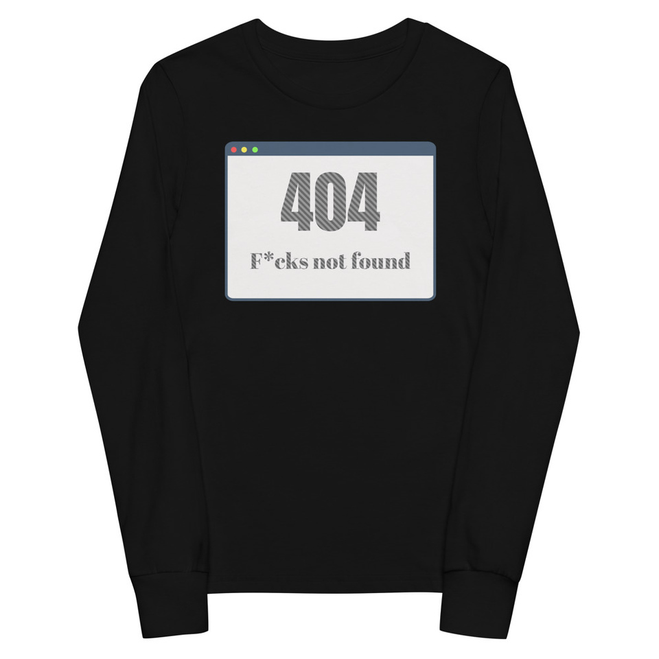 404 Youth Long Sleeve Tee