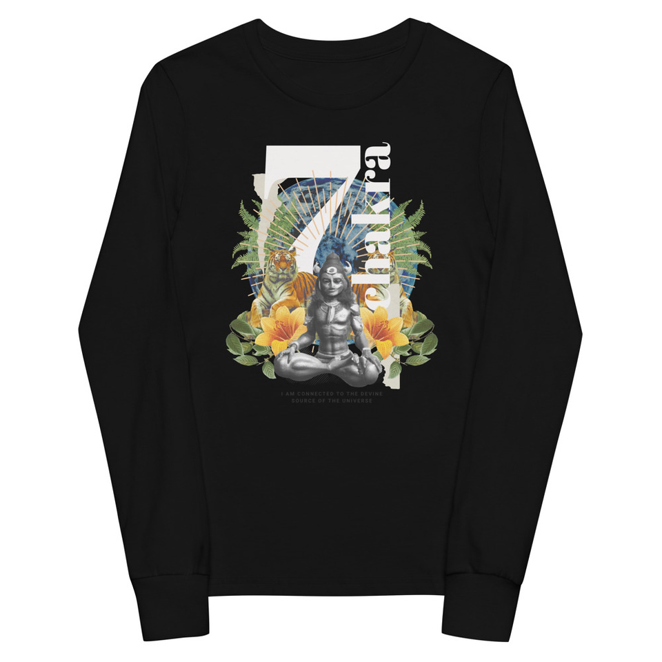7 Chakra Youth Long Sleeve Tee