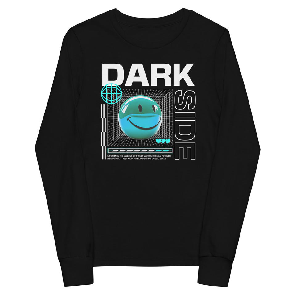 Abstract Y2K Youth Long Sleeve Tee