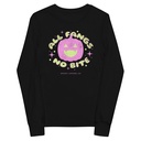 All Fangs No Bite - Halloween Youth Long Sleeve Tee