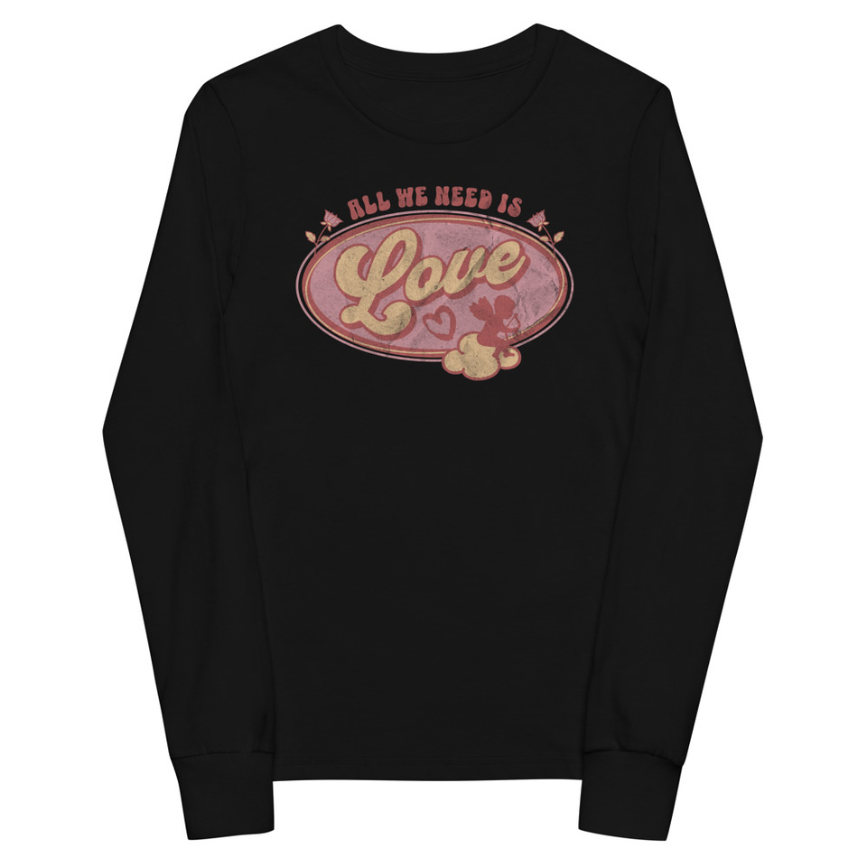 All We Need Is Love - Cupid Youth Long Sleeve Tee