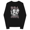 Anime Celebrity Girl - Japanese Cyber Streetwear Youth Long Sleeve Tee