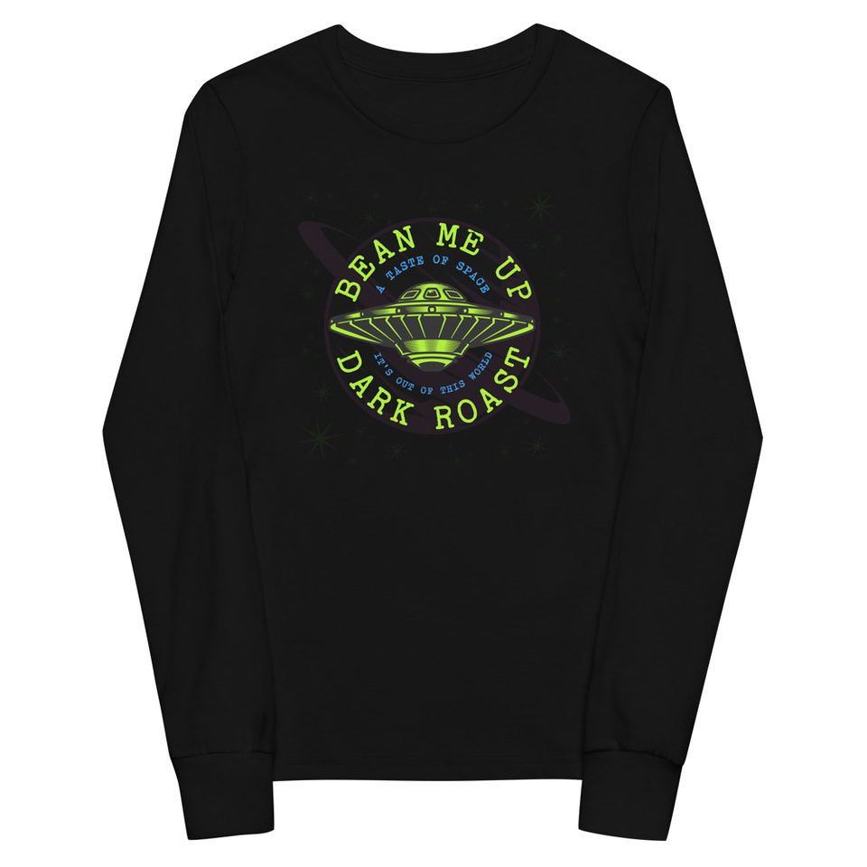 Bean Me Up Youth Long Sleeve Tee