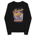 Bells Beach Australia Sunset Surfing Youth Long Sleeve Tee