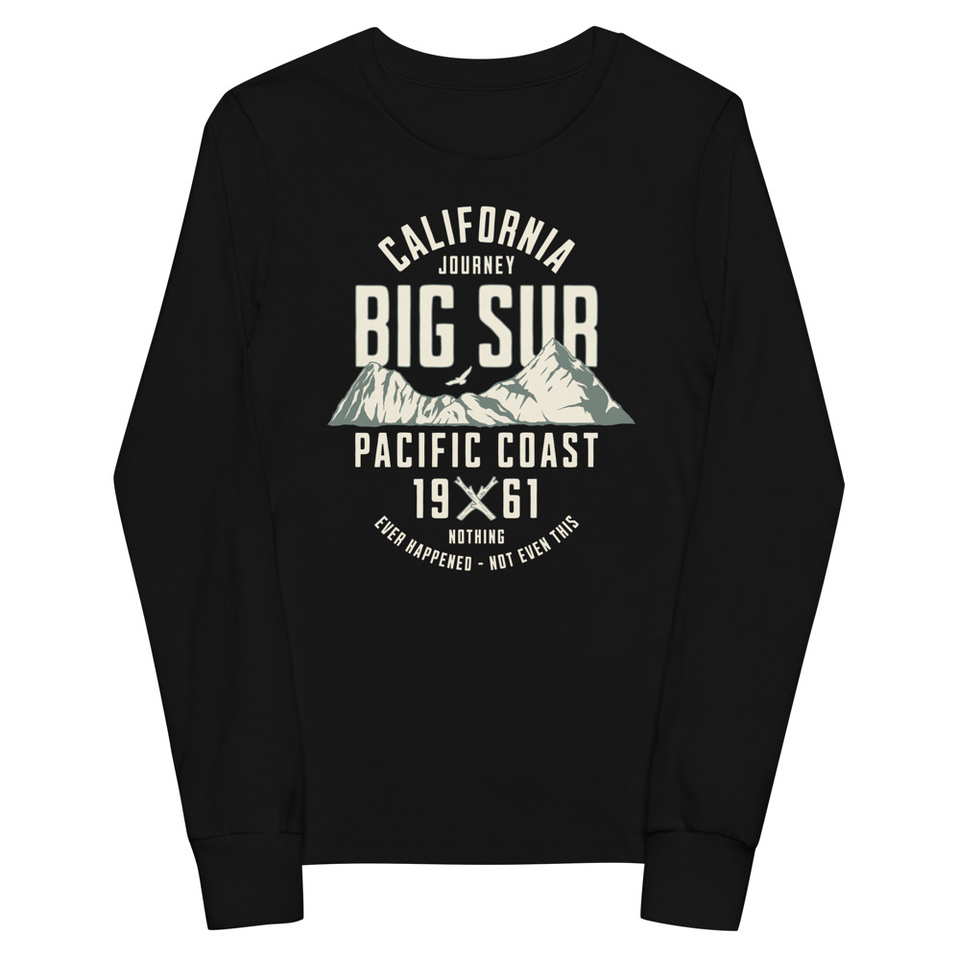 Big Sur - Outdoor Mountain Youth Long Sleeve Tee
