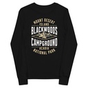 Blackwoods Campground - Mountain Adventure Youth Long Sleeve Tee