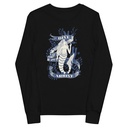 Blue Mermaid - Nautical Youth Long Sleeve Tee
