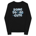 Bone To Be Cute - Halloween Youth Long Sleeve Tee