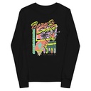Born 2 Skate - Retro Skeleton Youth Long Sleeve Tee