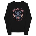 Bowling Derby Champs - Grunge Skull Youth Long Sleeve Tee