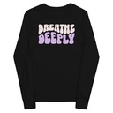 Breathe Deeply Youth Long Sleeve Tee