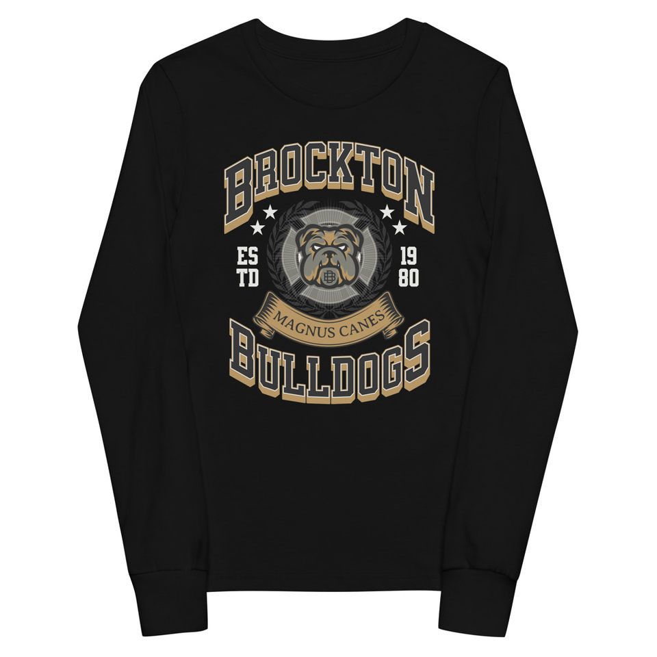 Brockton Bulldogs Youth Long Sleeve Tee