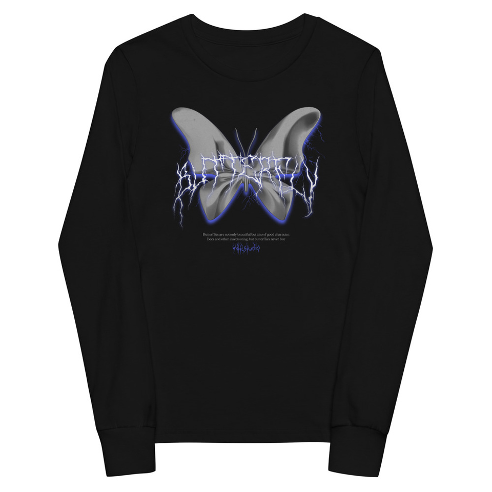 Butterfly Youth Long Sleeve Tee