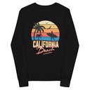 California Beach - Retro Surf Youth Long Sleeve Tee