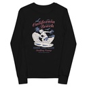 California Beach Surfing Youth Long Sleeve Tee