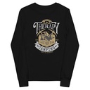 Camping Emblem Youth Long Sleeve Tee