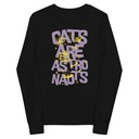 Cats are Astronauts Youth Long Sleeve Tee