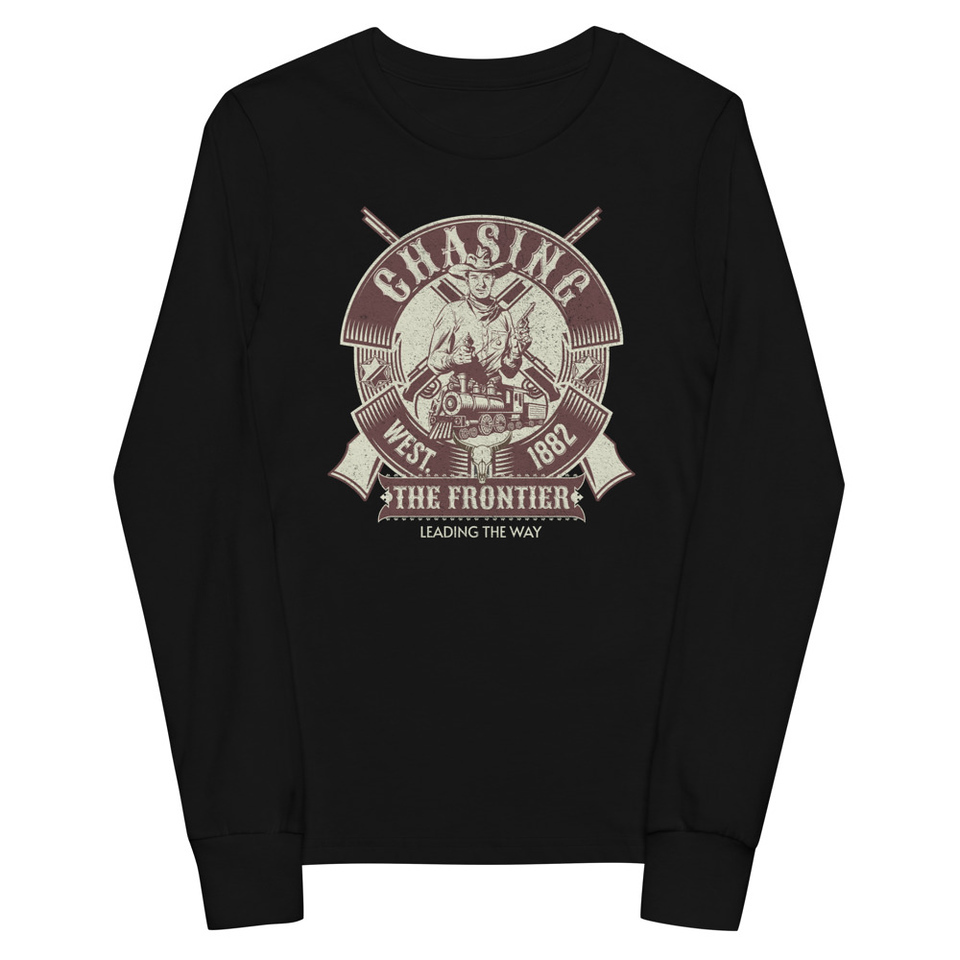 Chasing the Frontier Youth Long Sleeve Tee