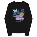 Chill Girl Summer Youth Long Sleeve Tee