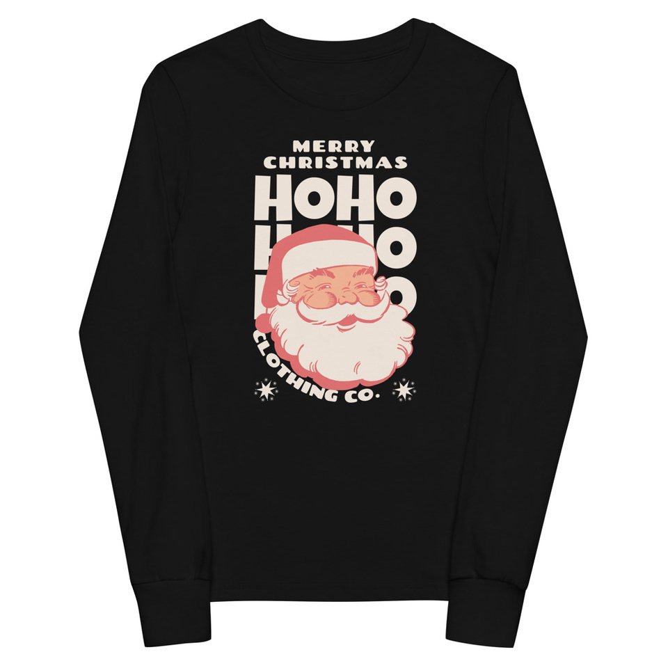 Christmas Season - Santa Claus Youth Long Sleeve Tee