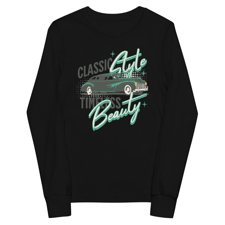 Classic Style Timeless Beauty Youth Long Sleeve Tee