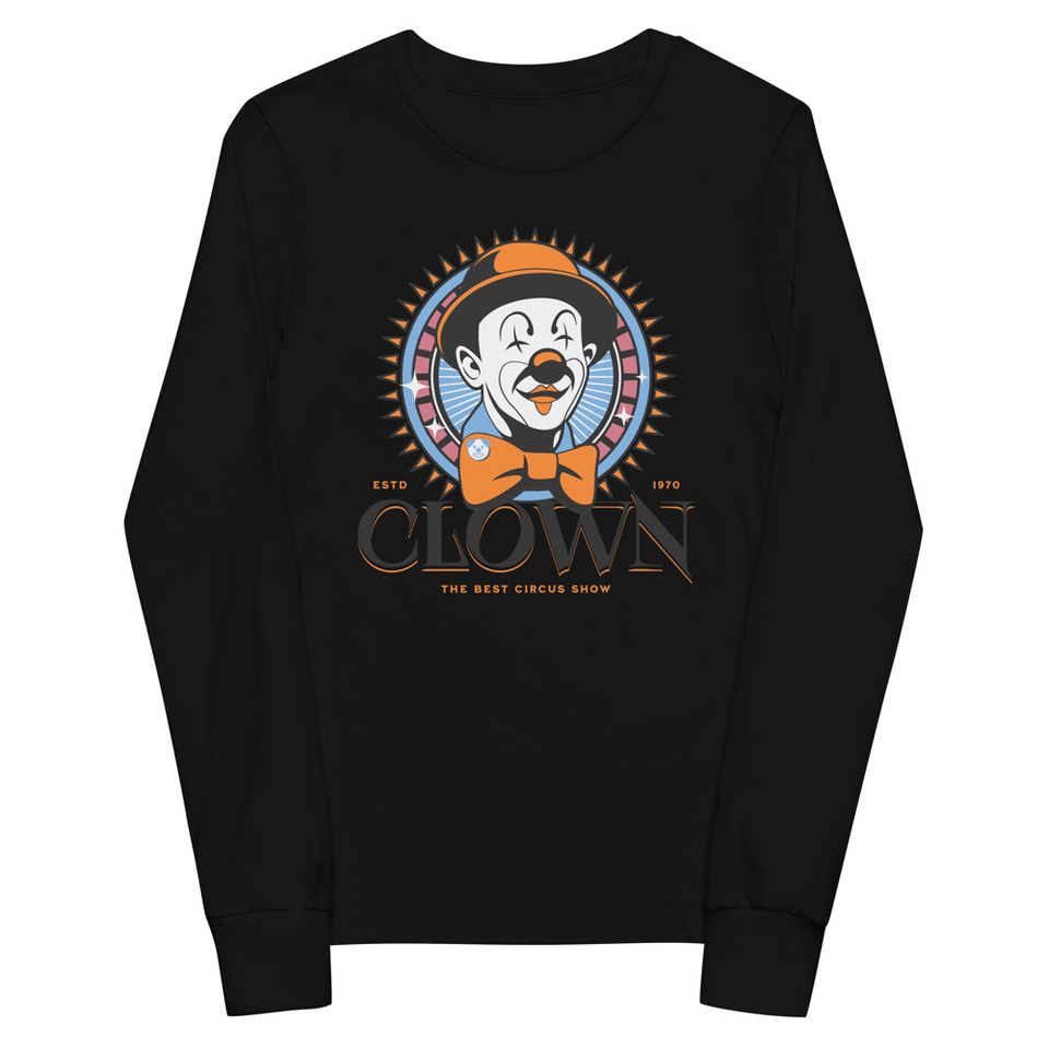 CLOWN LOGO Youth Long Sleeve Tee
