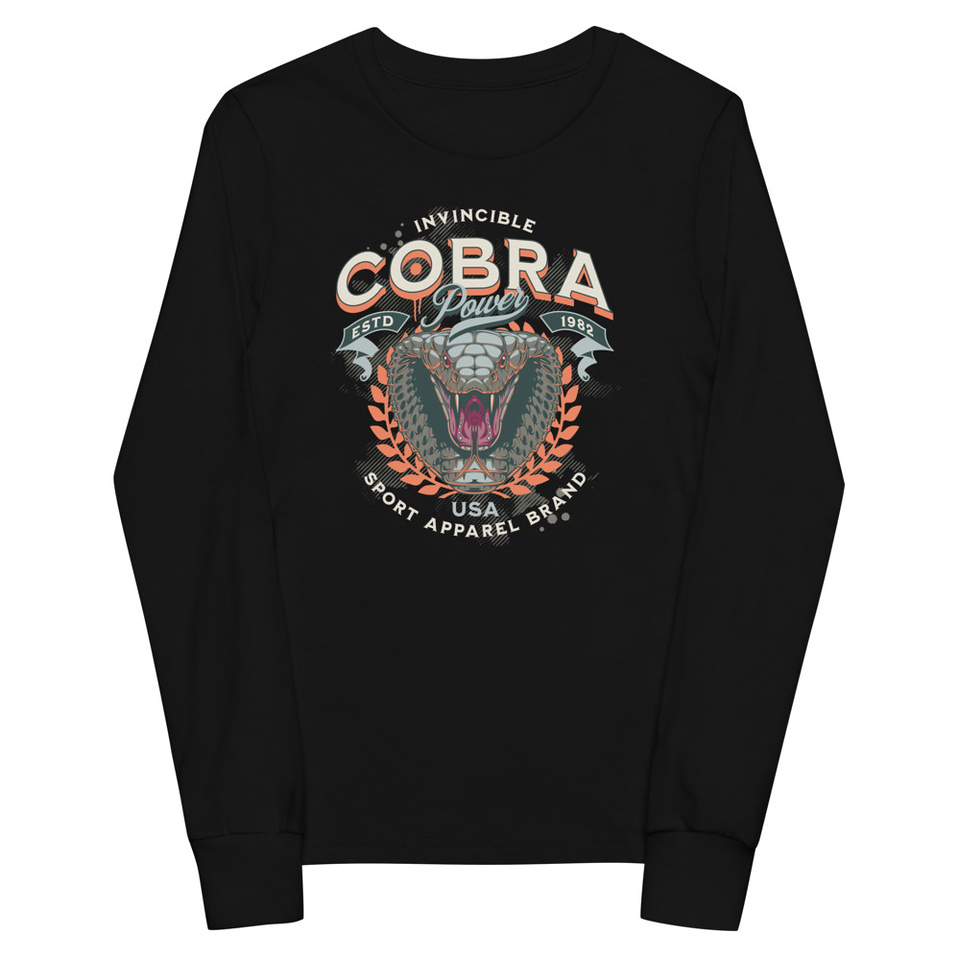 Cobra Power - Sports Youth Long Sleeve Tee