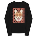 Corgi Loves - Cute Dog Youth Long Sleeve Tee