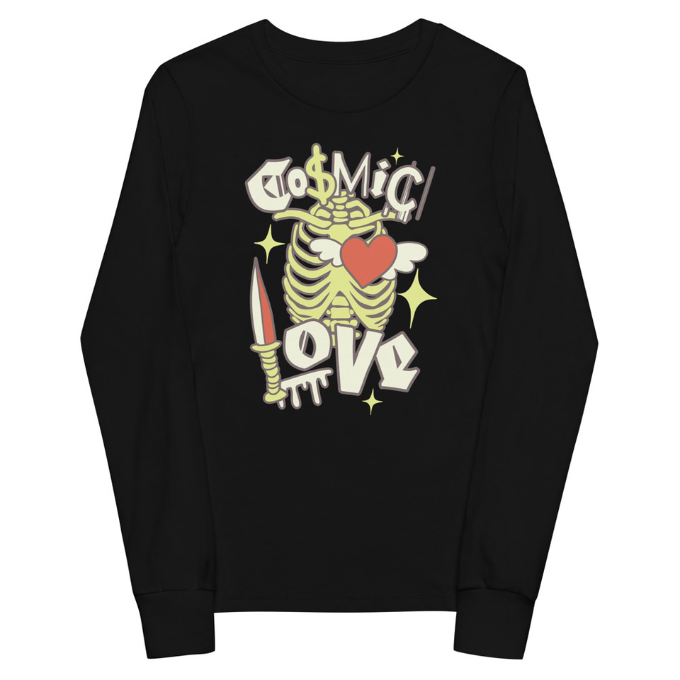 Cosmic Love (2) Youth Long Sleeve Tee