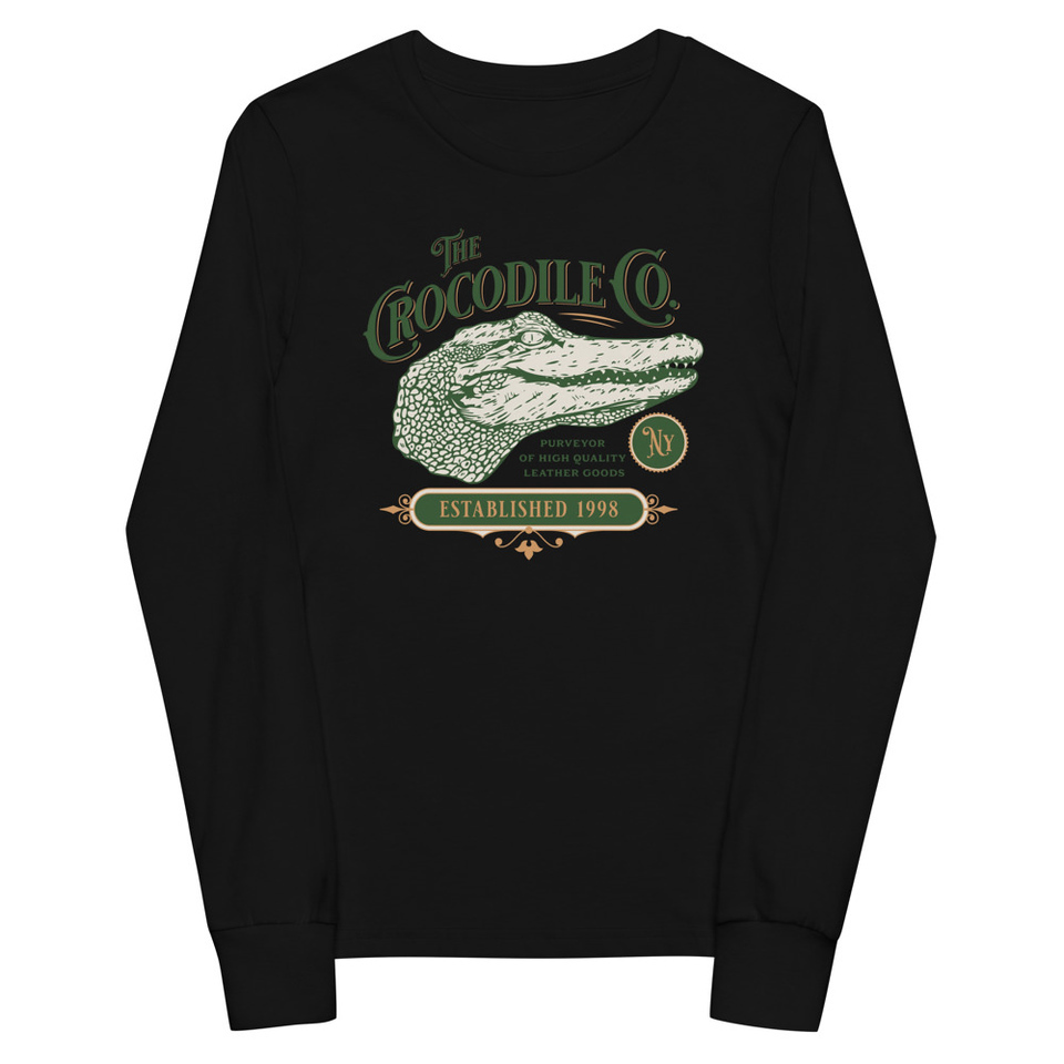 Crocodile Co. - Wild Animal Youth Long Sleeve Tee