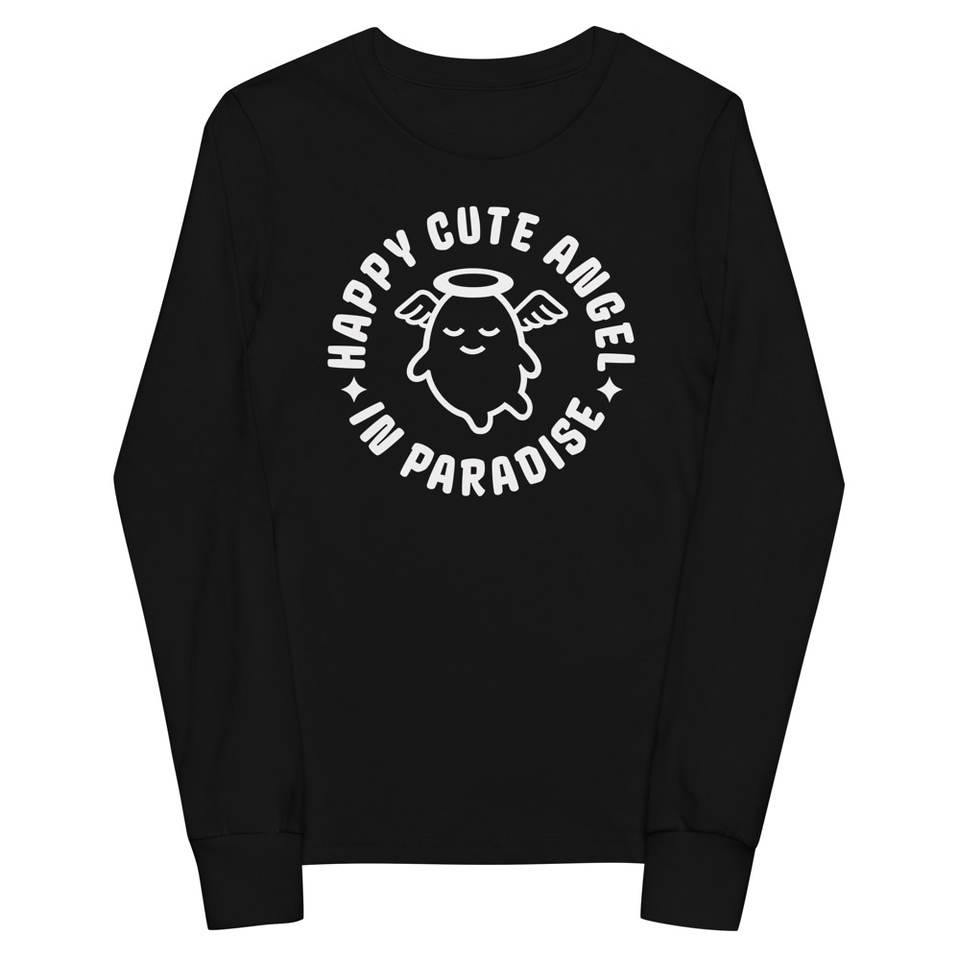 Cute Angel - Wings Youth Long Sleeve Tee