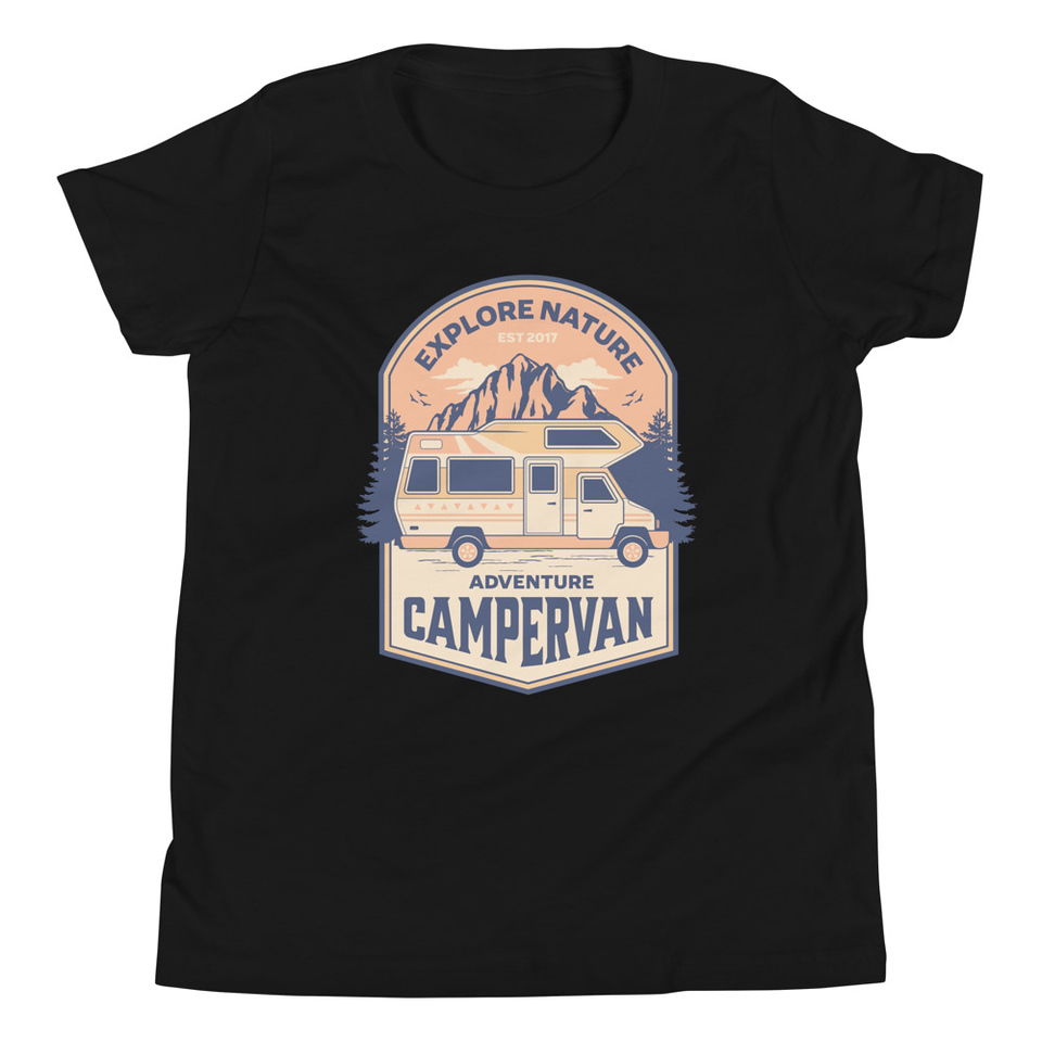Adventure Campervan - Outdoor Youth Staple Tee