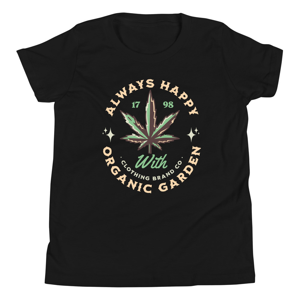 Always Happy - Cannabis Youth Staple Tee