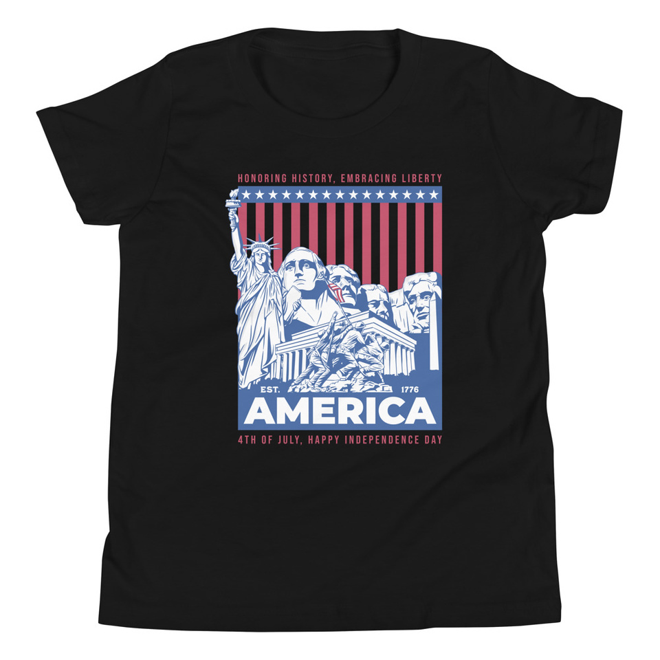 AMERICA (2) Youth Staple Tee
